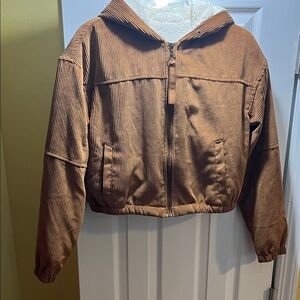 Ashley By 26 International Brown Corduroy Jacket - Medium